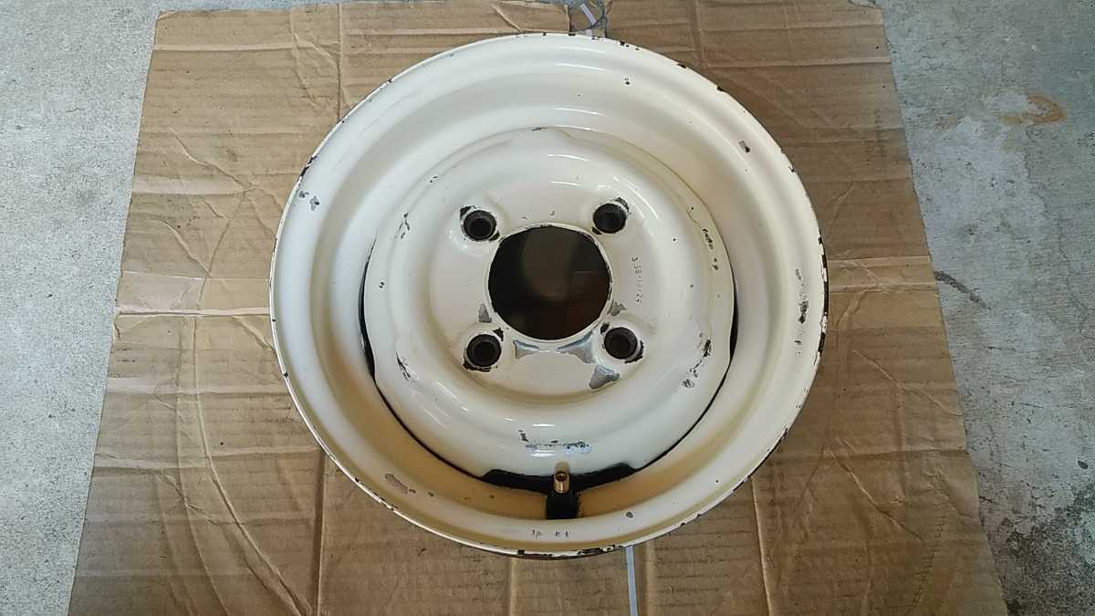 ローバーミニ用10インチ スチールホイール 3.5x10+24 4H/101.6 