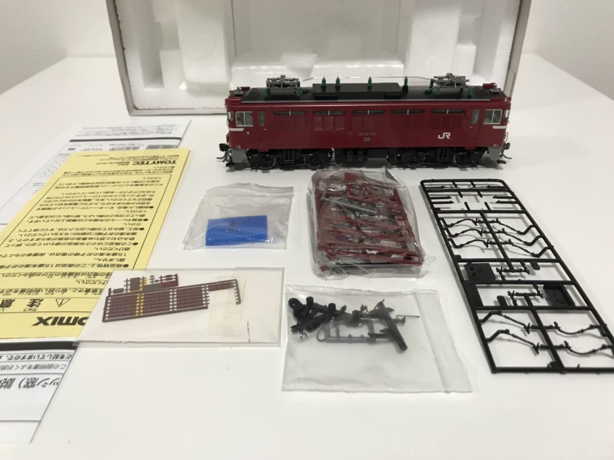 HO TOMIX JR HO-165 ED75-700形電気機関車(後期型・サッシ窓) 完売