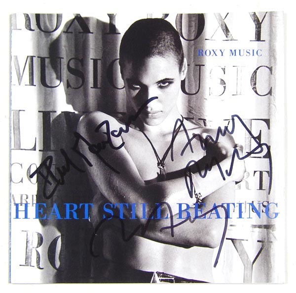 ☆【 ロキシー・ミュージック ／ Roxy Music 】直筆サイン入りCD