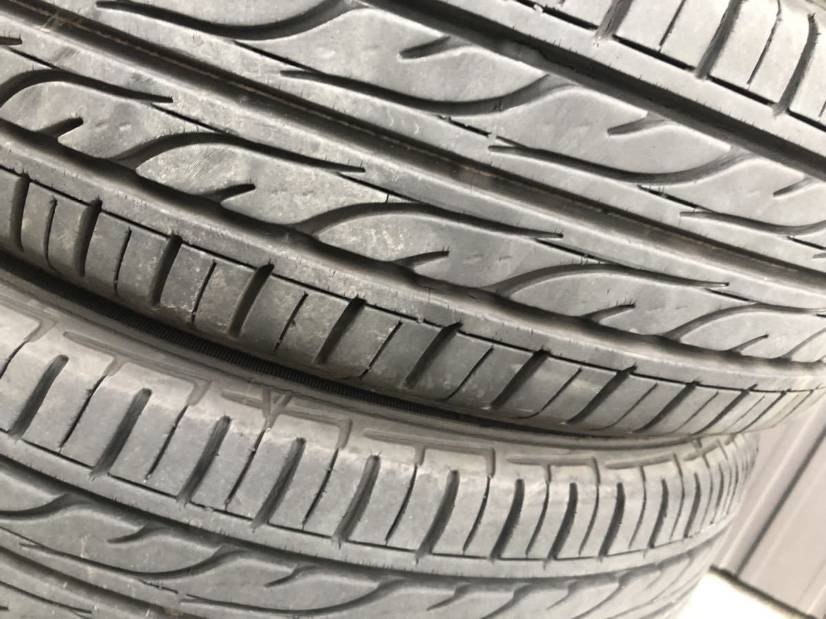 155/65R14 ダンロップ デジタイヤ EC202 2018年製造 バリ山！(中古品 