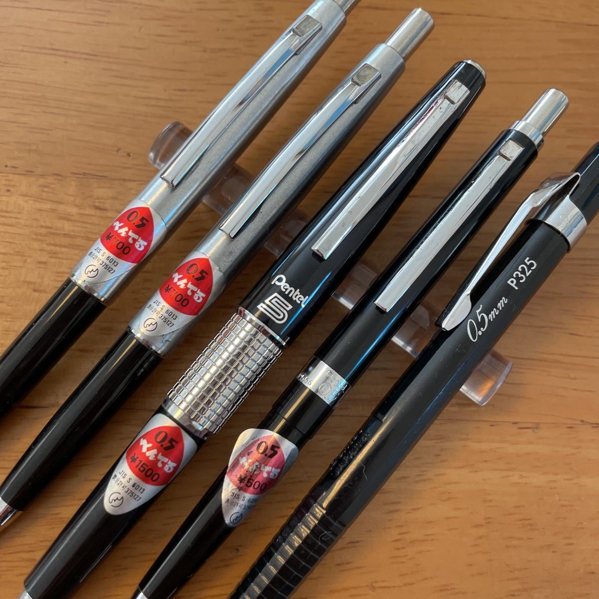 新品 廃盤 Pentel ぺんてる 5 P555 ケリー シャーペン 0.5mm ショート