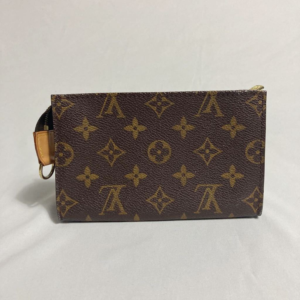 良品］LOUIS VUITTON ルイヴィトン モノグラム バケットGM 付属ポーチ