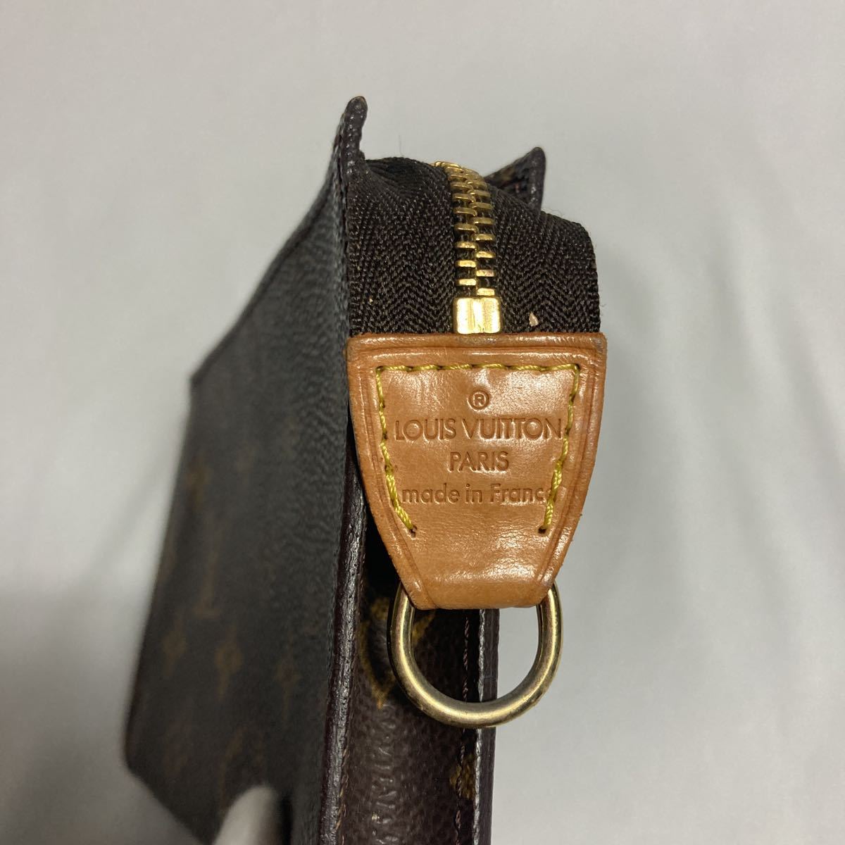 良品］LOUIS VUITTON ルイヴィトン モノグラム バケットGM 付属ポーチ 