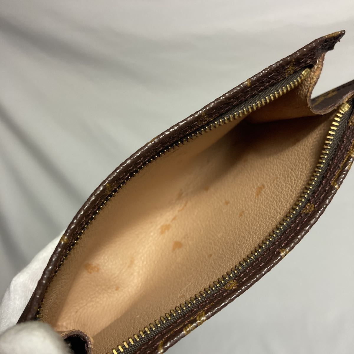 良品］LOUIS VUITTON ルイヴィトン モノグラム バケットGM 付属