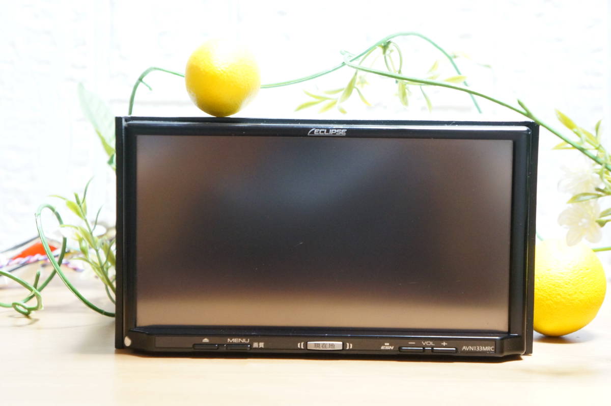 AVN133MRC ECLIPSE/イクリプス SDナビ 2014年データ ワンセグ　動作OK！保証致します！アンテナ新品付き！