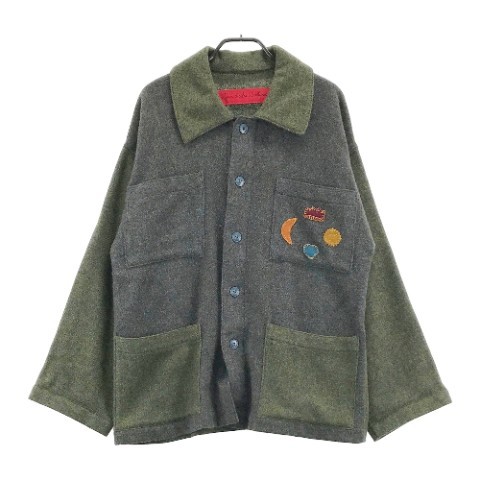爆買い，安い CASTELBAJAC カステルバジャック jean charles de castelbajac ジャケット カーキ系 1 240001665864 メンズ(男性用)｜売買されたオークション情報、yahooの商品情報をアーカイブ公開 - オークファン 男性用