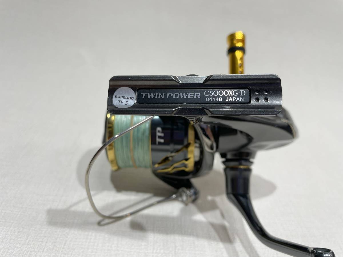 美品 シマノ 20 ツインパワー C5000XG スピニングリール SHIMANO TWIN