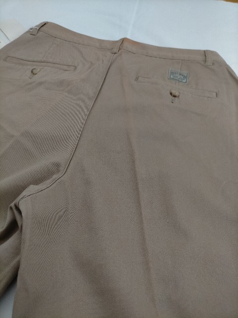 新品 デッドストック 90s ビンテージ USA製 POLO RALPH LAUREN POLO CHINO ポロラルフローレン 2タック チノパンツ CLASSIC PANT W30L34 デッドストック 90s 新品 by ポロラルフローレン スイングトップ