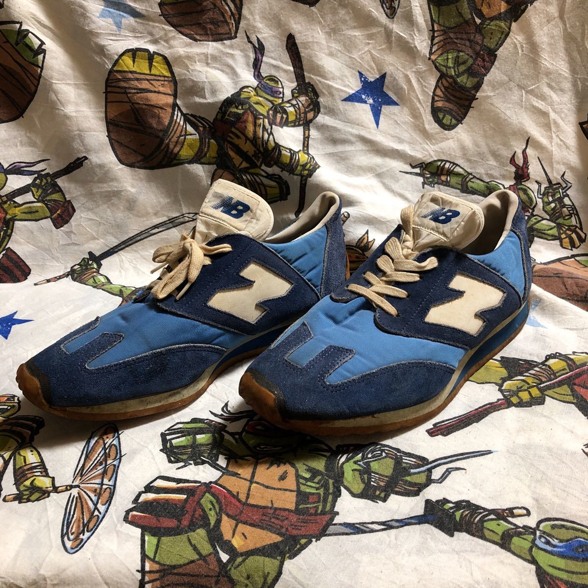レア 70〜80s 日本製 MOONSTAR社製 New Balance スニーカー スエード 