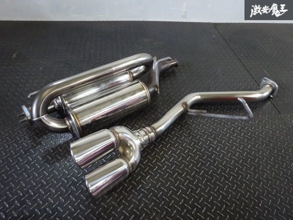 車 エブリイDA64V ロッソモデロ デュアルステンレスマフラー