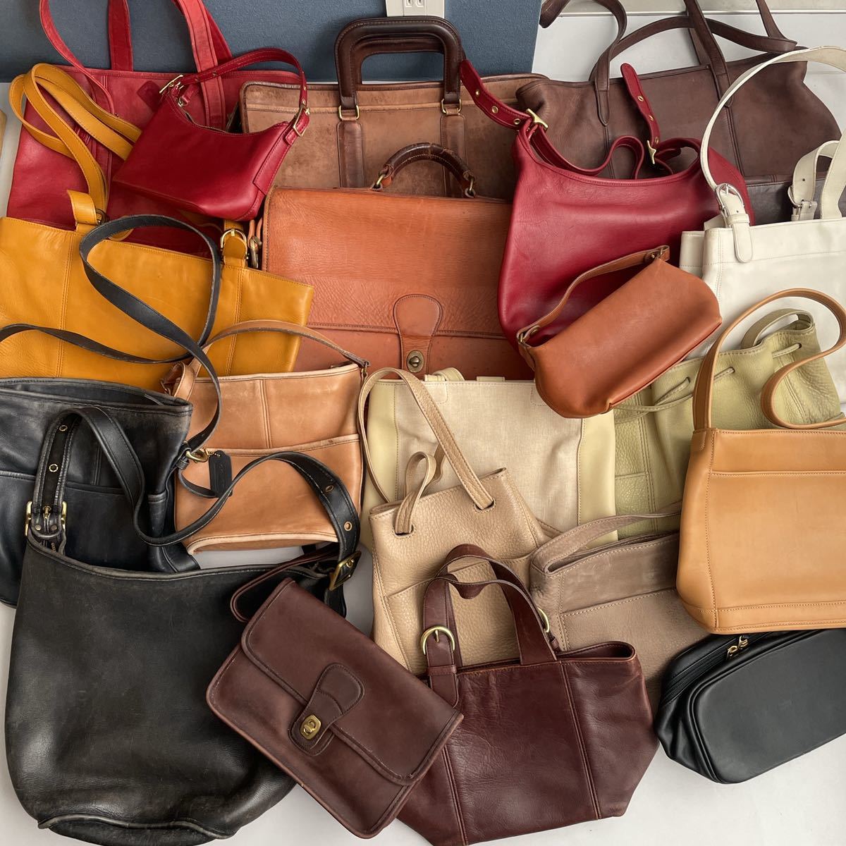 1円スタート まとめ売り 20個セット OLD COACH オールドコーチ バッグ 