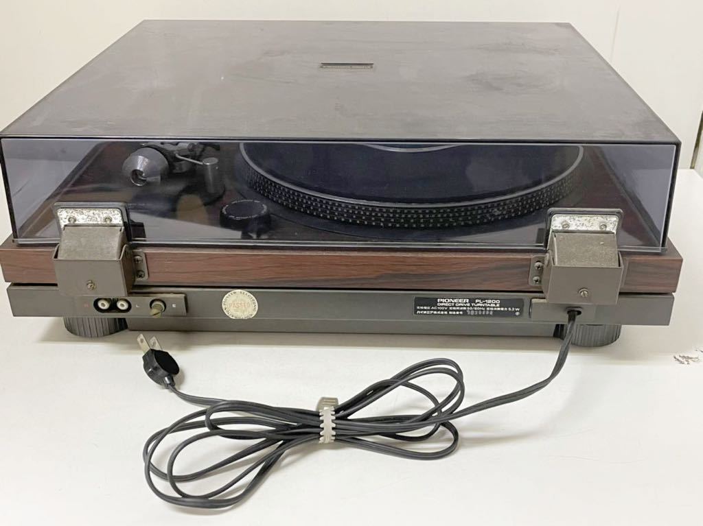 ジャンク 通電OK パイオニア Pioneer レコードプレーヤー ターン