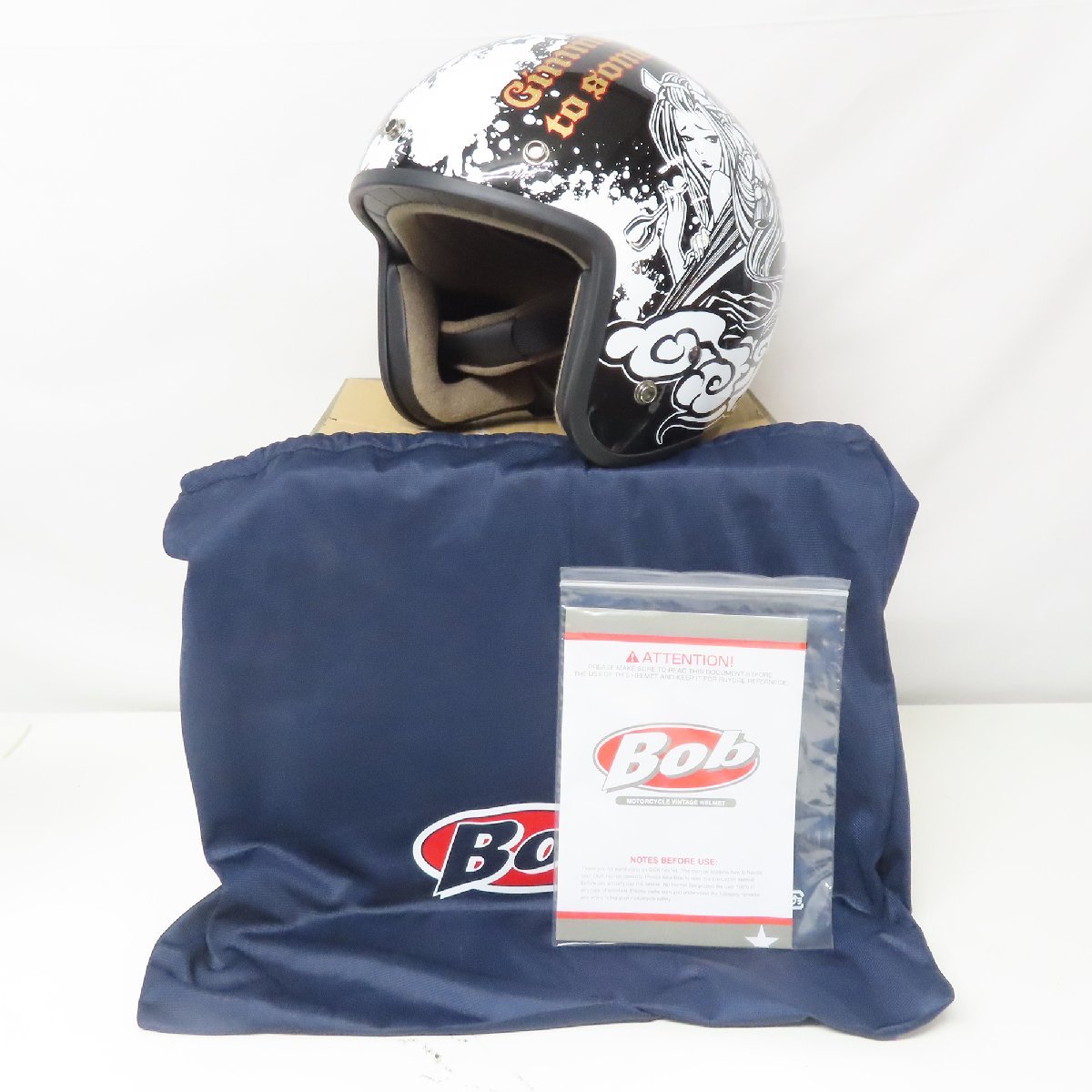 中古美品】OGK Kabuto オージーケーカブト BOB-K LOVE ME ジェット 