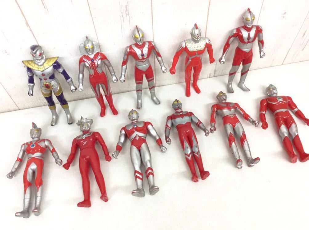 昭和レトロ 【 ウルトラ ファミリー ソフビ まとめて 】 ウルトラ兄弟 