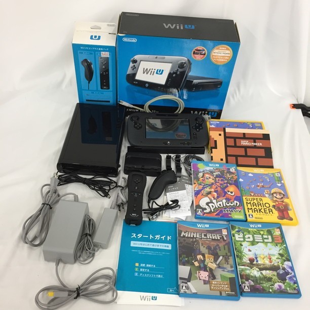 人気SALE，定番 A1584194 Wii U 本体＋ゲームソフト おまとめ スプラトゥーン 他 通電確認済み 動作未確認(Wii U本体)｜売買されたオークション情報、yahooの商品情報をアーカイブ公開 - オークファン Wii U本体