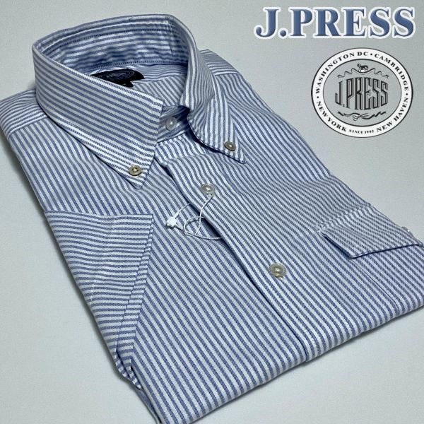 お買い得，100%新品 JP319M 定番 J.PRESS Jプレス ビンテージオックス ストライプ ボタンダウン 半袖シャツ オンワード樫山(Mサイズ)｜売買されたオークション情報、yahooの商品情報をアーカイブ公開 - オークファン 半袖シャツ一般