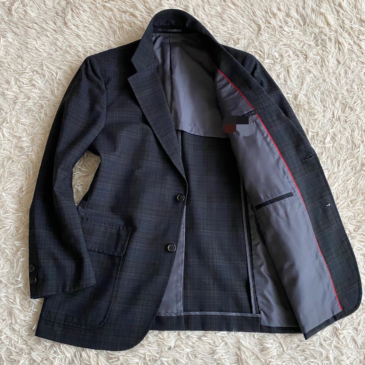 人気セール，本物保証 J.PRESS AUTHENTIC MODEL ジェイプレス 黒タグ 極上ウール素材 テーラードジャケット メンズ 92-78-170 M相当(Mサイズ)｜売買されたオークション情報、yahooの商品情報をアーカイブ公開 - オークファン Mサイズ