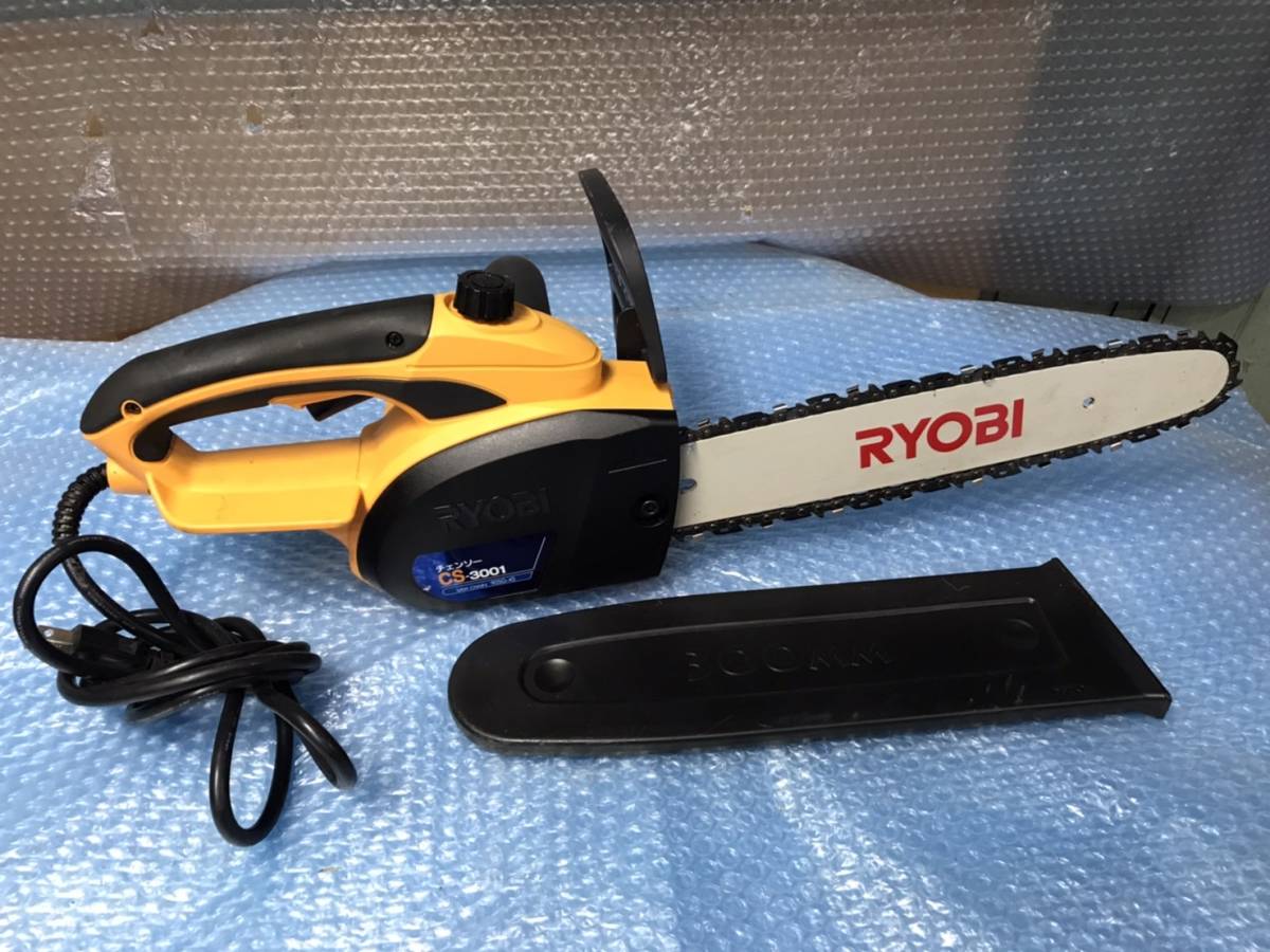 高品質 RYOBI リョービ チェーンソー CS-3001 100ｖ(チェーンソー)｜売買されたオークション情報、yahooの商品情報をアーカイブ公開 - オークファン 木工用