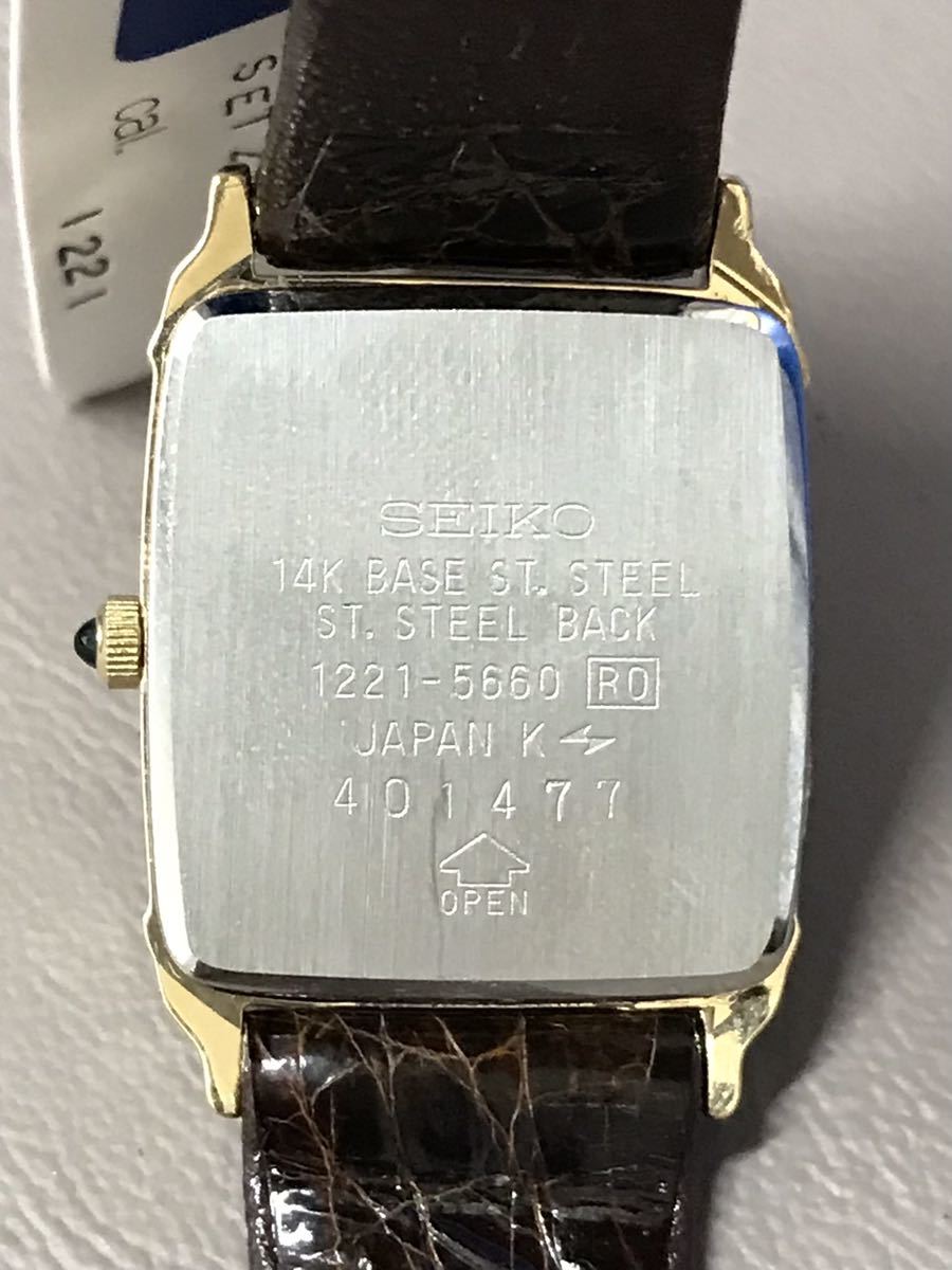 0427B) SEIKO セイコーエクセリーヌ レディース腕時計 Cal.1221