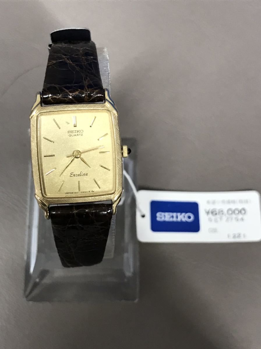 0427B) SEIKO セイコーエクセリーヌ レディース腕時計 Cal.1221