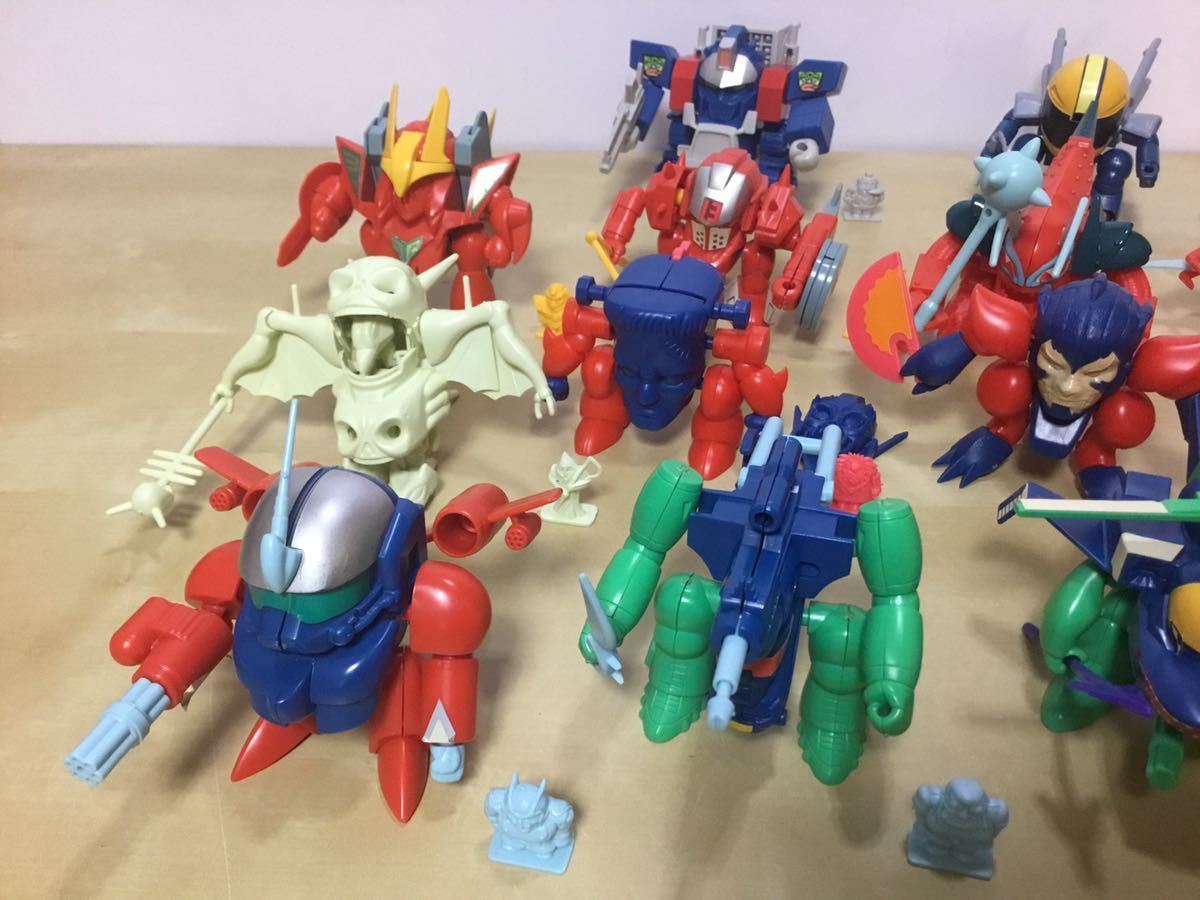魔神英雄伝ワタル ゴーストン 旧タカラ プラクション 組み立て済み