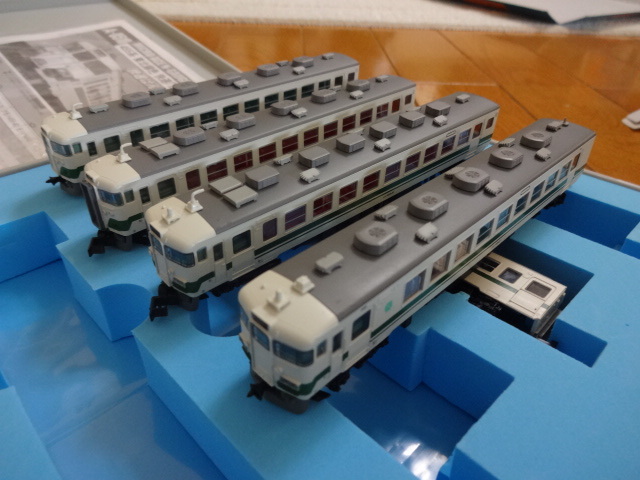 新品並☆マイクロエース A-0518 455系 東北線色 快速ばんだい 6両