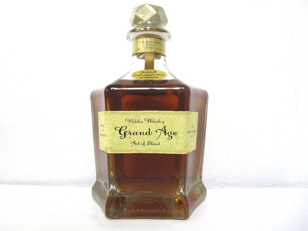 東京都内限定】 古酒 未開栓 NIKKA ニッカ ウイスキー GRAND AGE 