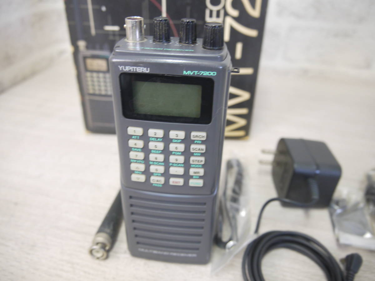 h932 YUPITERU ユピテル マルチバンドレシーバー MVT-7200 箱入り レア