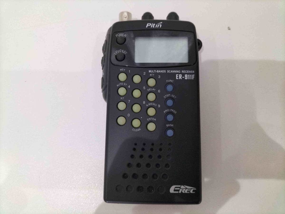 ■Pitin EREC マルチバンドレシーバー ER-911F 業務用 無線 災害 情報 盗聴器 高感度受信機■