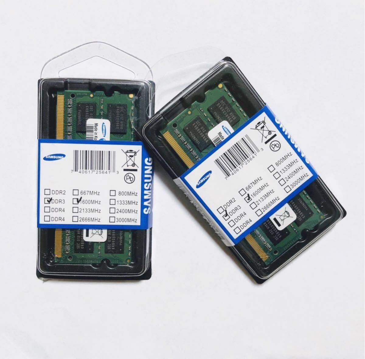 最安値，2026 1円~8GBx2枚16GBセット Samsung DDR3 1600MHz PC3L-12800S SODIMM 204pinノートPC メモリ(8GB)｜売買されたオークション情報、yahooの商品情報をアーカイブ公開 - オークファン DIMM