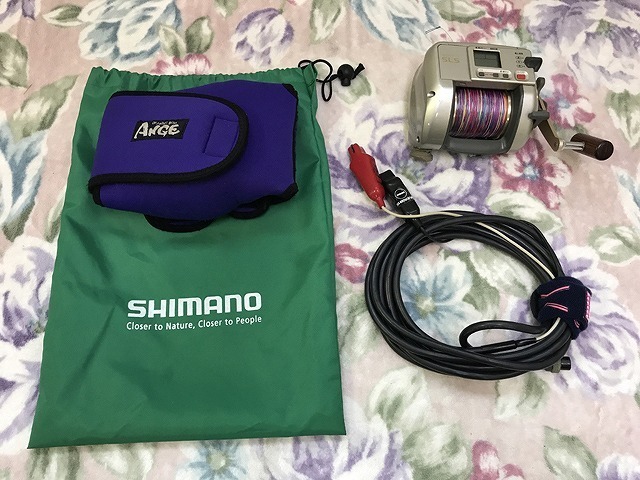 SHIMANO SLS 2スピード 5000 電動リール デジタナ シマノ Shimano