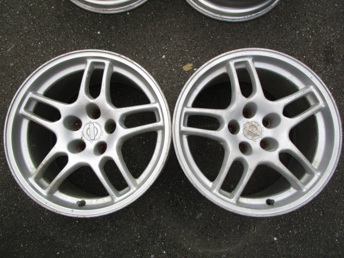 9121】日産 R33 スカイライン GTR GT-R 純正 17インチ 9J +30 PCD114.3