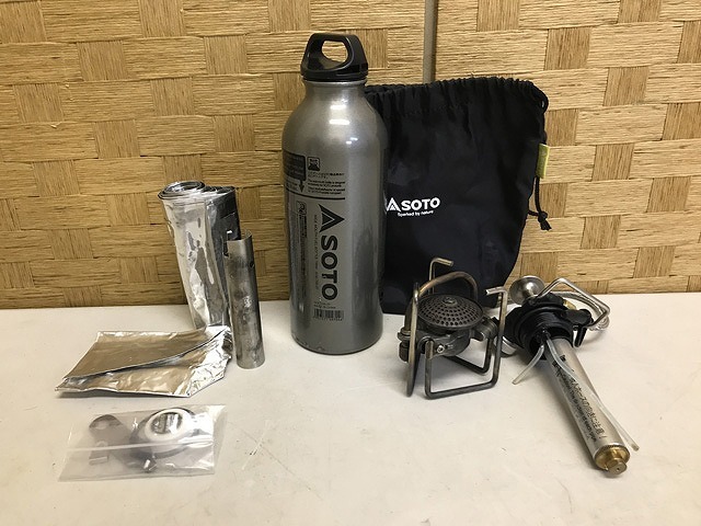 TTD86536世 SOTO MUKA STOVE ストーブ アウトドア SOD-371 ジャンク品