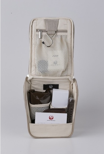 未使用 LOEWE & JAL アメニティ ポーチ□ロエベ トラベル バッグ 