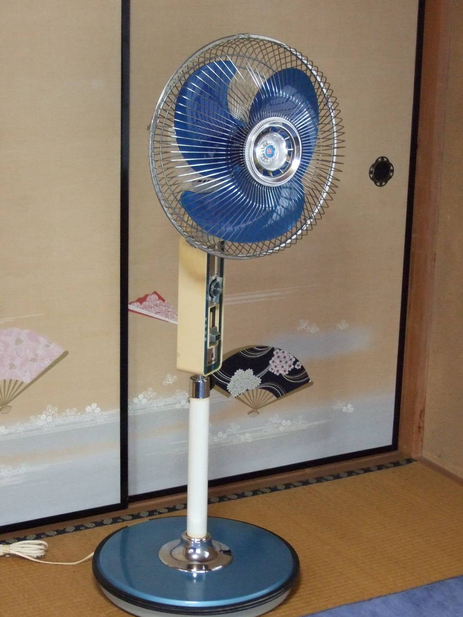 驚きの破格値，爆買い 昭和レトロ 実用品 National ナショナル F-35VIE 大型扇風機 羽根 35cm 扇風機(扇風機)｜売買されたオークション情報、yahooの商品情報をアーカイブ公開 - オークファン 扇風機