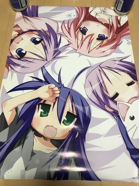らきすた らき☆すた B2サイズポスター 泉こなた 柊つかさ かがみ 高良 らきすた らき☆すた B2サイズポスター 泉こなた 柊つかさ かがみ 高良