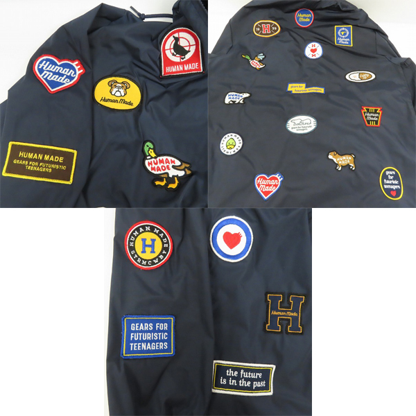 ☆HUMAN MADE/ヒューマンメイド PATCH JACKET/パッチ ワッペン コーチ