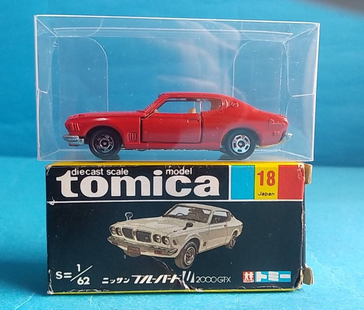 トミカ ブルーバードU2000GT-X【黒箱・日本製】