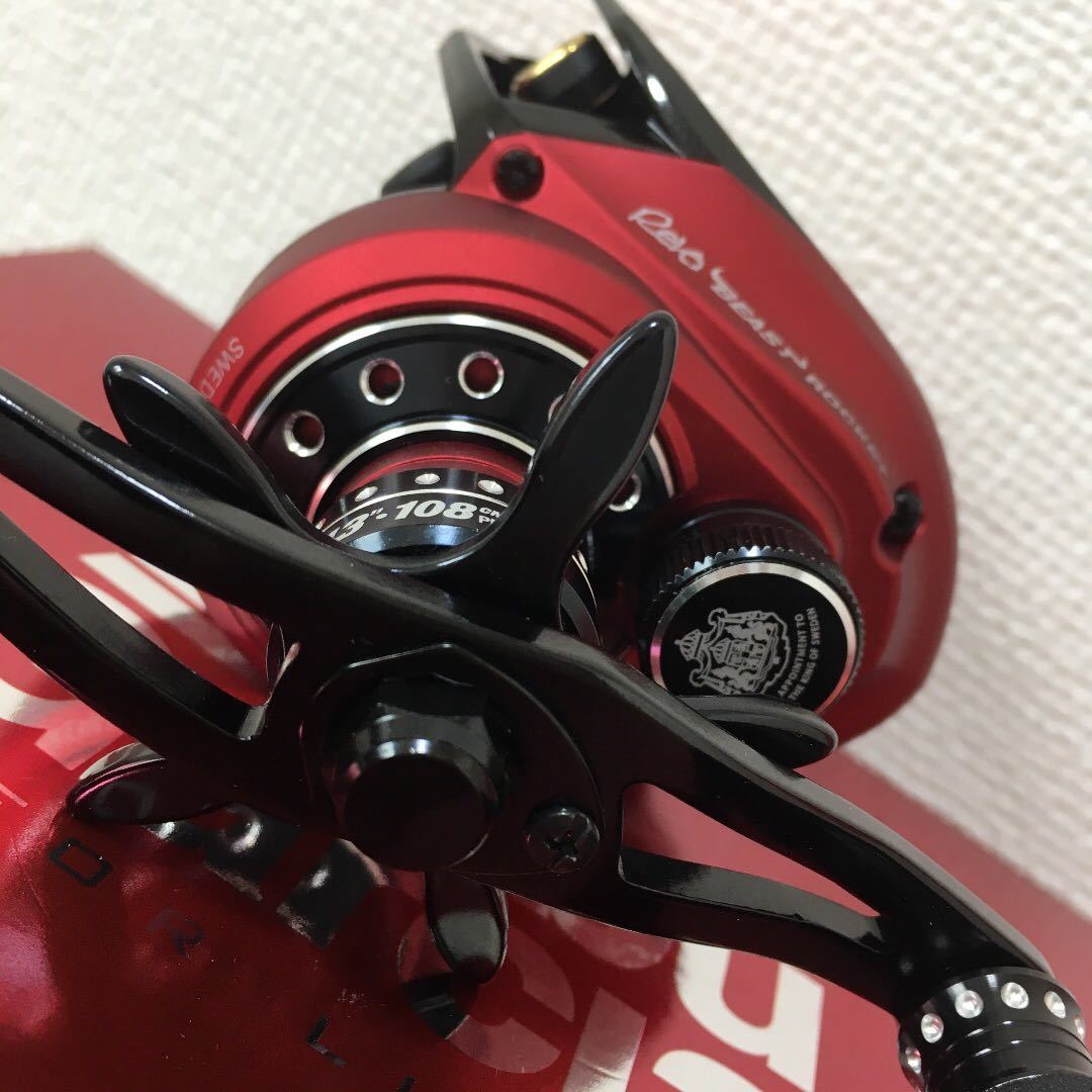 極美品☆新品同様アブ☆レボ☆BEAST 41 ROCKET☆左ハンドル☆D-29