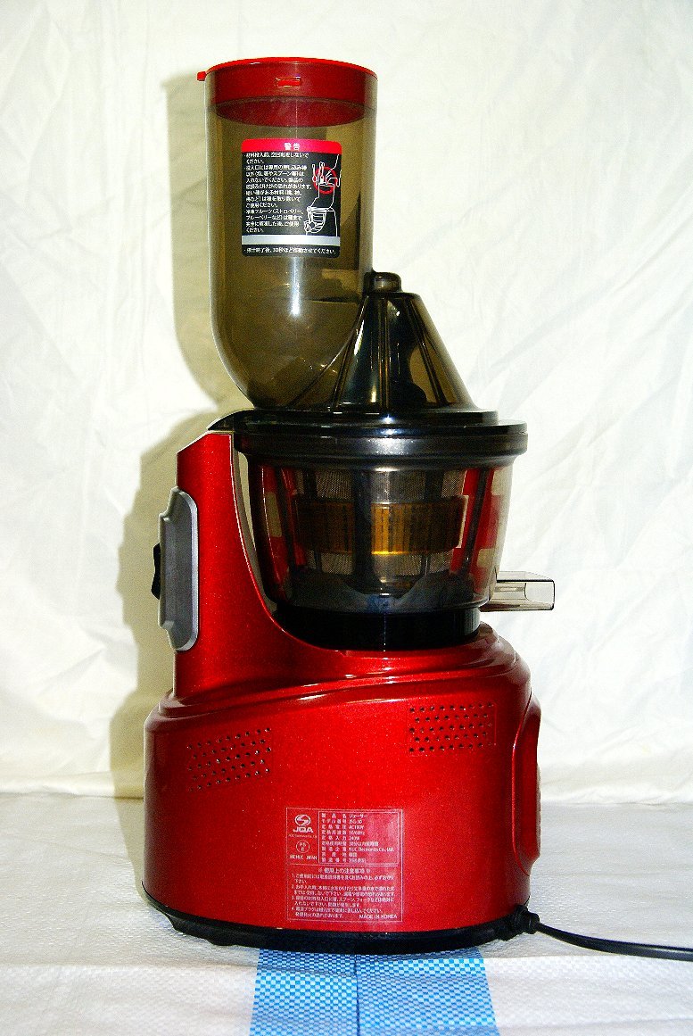 クビンス ホールスロージューサー/レッド JSG-30 回転確認済 中古品 ACB