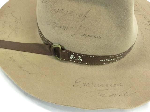グラッドハンド GLAD HAND Gaston ハンドペイント ラビットファー 