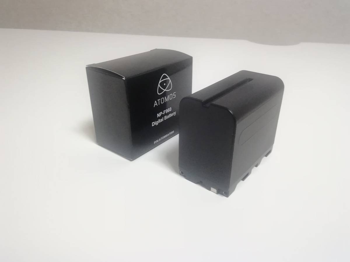 ATOMOS アトモス リチウムイオンバッテリー 7800mAh NP-F960