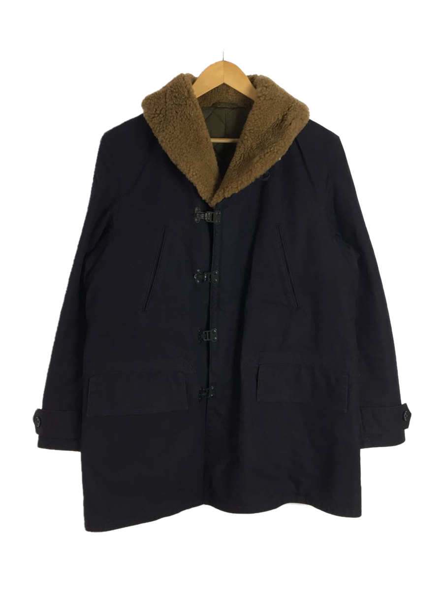 定番人気，100%新品 Nigel Cabourn GREAT CLIP COAT/フックコート/52/コットン/NVY/8080000021(XLサイズ以上)｜売買されたオークション情報、yahooの商品情報をアーカイブ公開 - オークファン XLサイズ以上