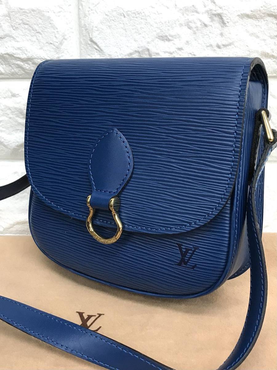 人気，爆買い LOUIS VUITTON ルイヴィトン M52215 エピ ミニサンクルー ショルダーバッグ ポシェット トレドブルー fah 5KM218(ショルダーバッグ)｜売買されたオークション情報、yahooの商品情報をアーカイブ公開 - かばん、バッグ
