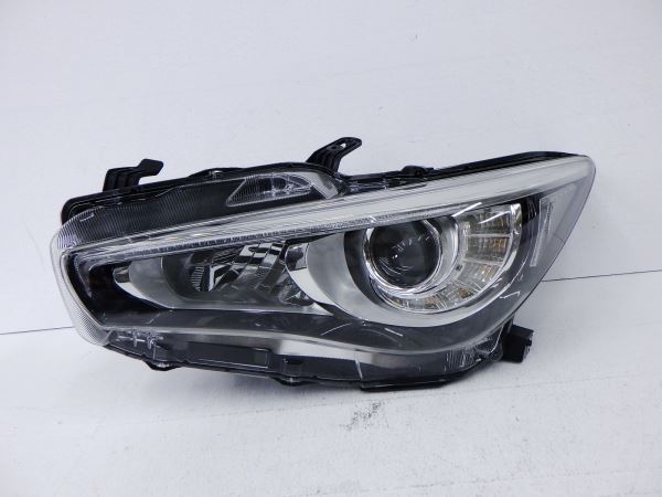 スカイライン V37 ヘッドライト 前期 | ワンオフ加工 Type3 用 前期&frasl;中期&frasl;後期 日産 Tint+ BRIGHTZ AFS有り車用□インナー艶消しブラック塗装＆LED v37（ヘッドライト｜ライト・ランプ）：パーツ 純正 FOG−COV