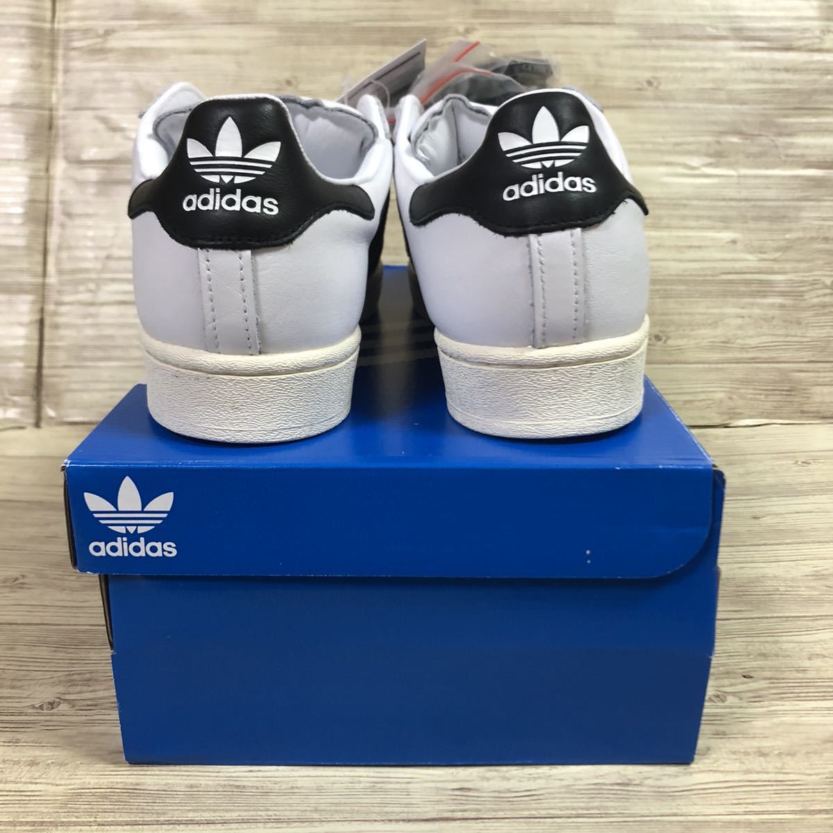 1円 27.5cm 絶版 新品未使用 ABC-MART購入 正規品 adidas SUPERSTAR 