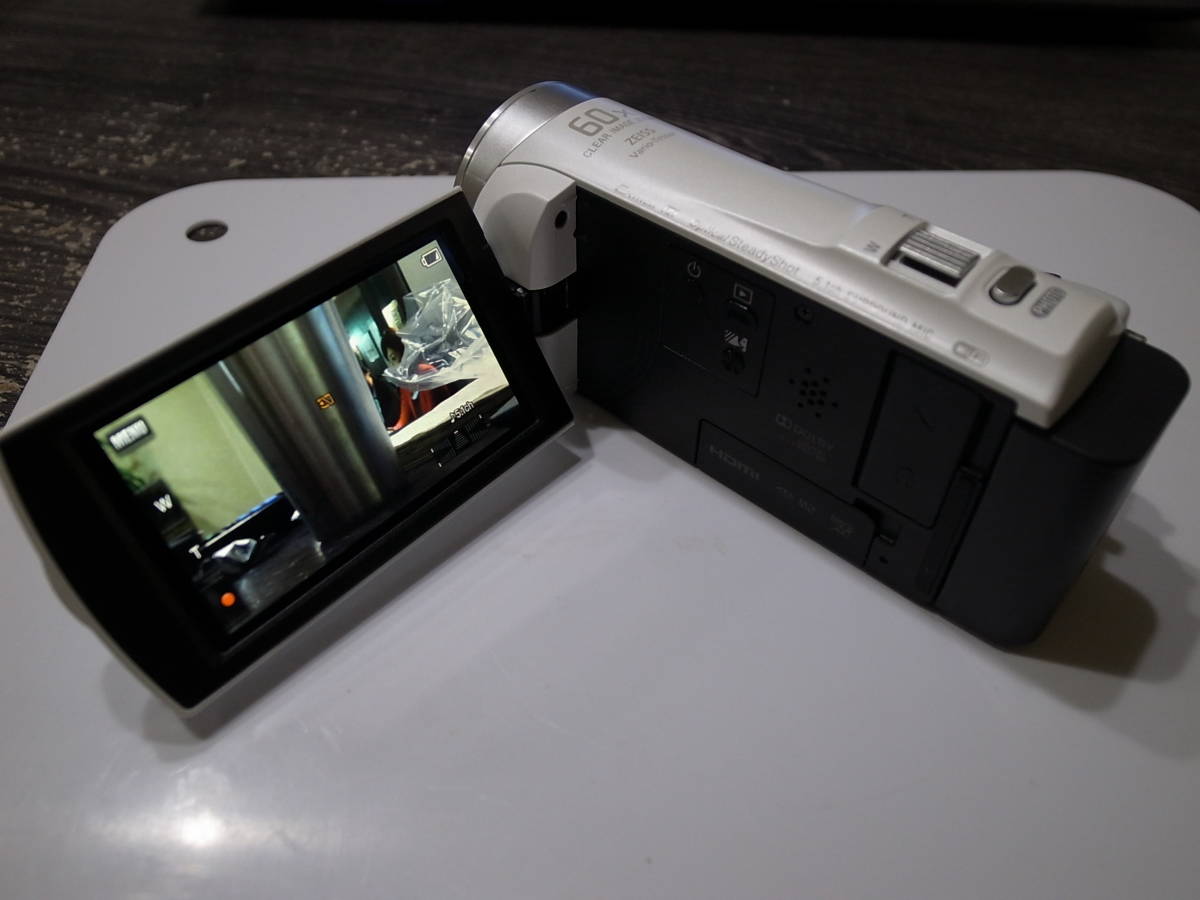 SONY HDR-CX485 ホワイト//32GB内蔵メモリ/60倍ズーム HDR-CX485 SONY