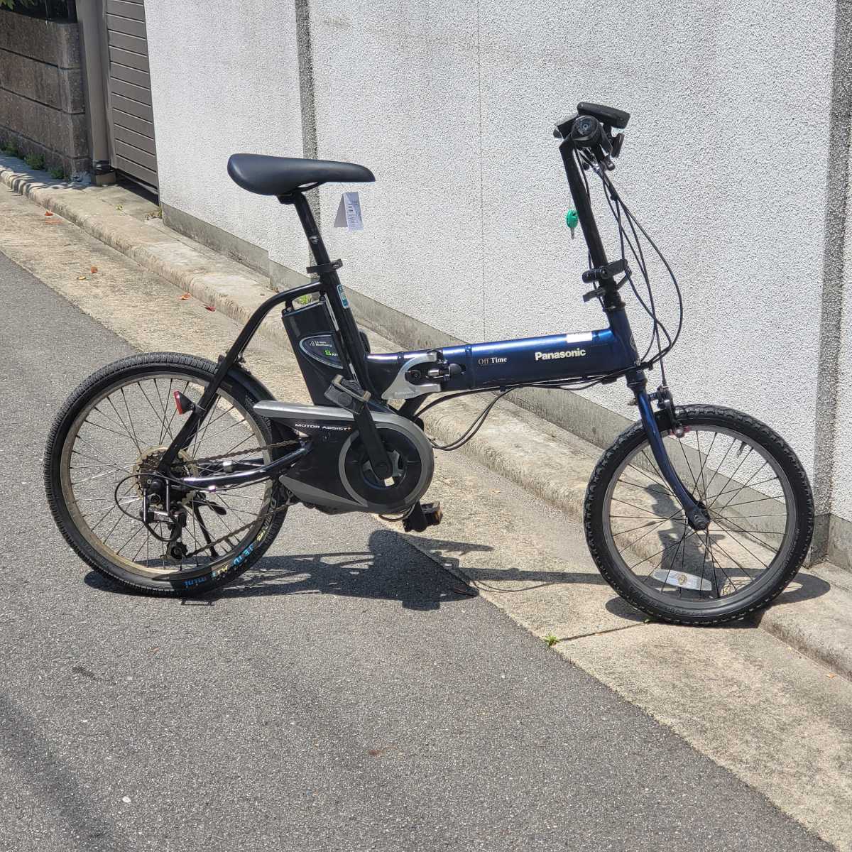 オフタイム パナソニック オフ 折りたたみ電動アシスト自転車「オフ 