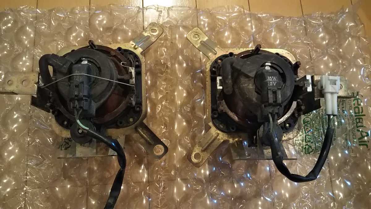 ジムニー4型純正フォグランプ JB23 CIBIE レンズ研きました曇りなし 