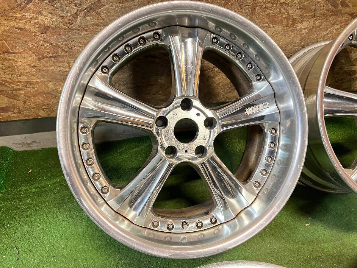 ドリケツ 18インチ 8.5J 2本セット work emotion CR kai 18インチ